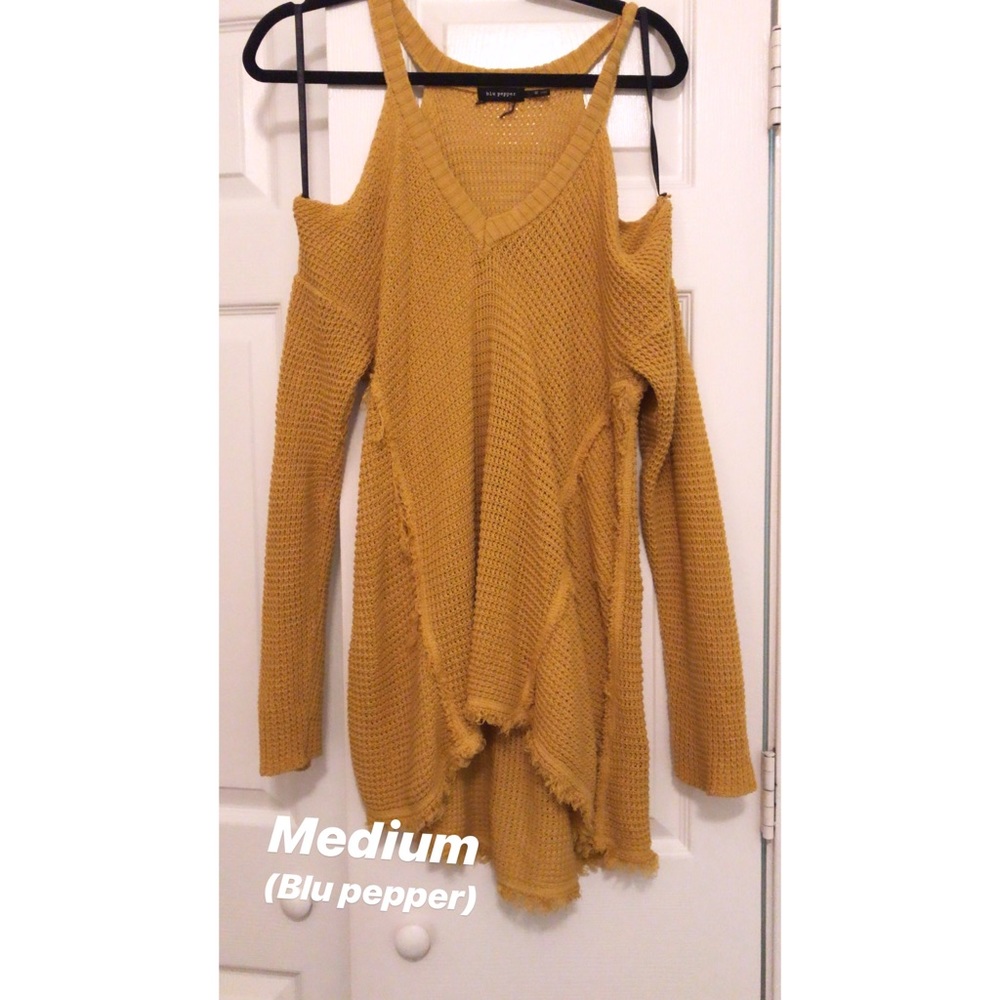 Mustard Yellow Sweater